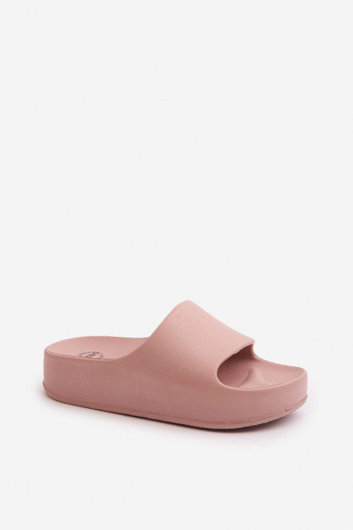 Chanclas de mujer con plataforma Chanclas ligeras rosa Airaplea