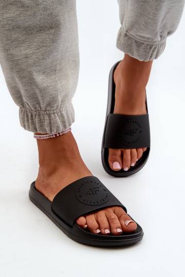 Pantuflas de mujer 4FMM00FFLIF045-20S negro