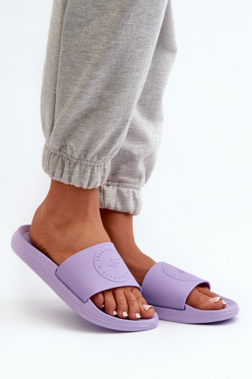 Pantuflas de Mujer 4FMM00FFLIF045-52S Color morado 2