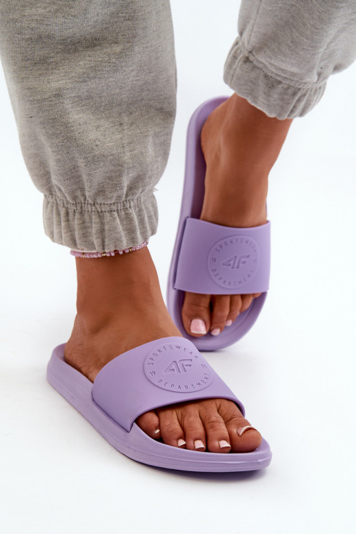 Pantuflas de Mujer 4FMM00FFLIF045-52S Color morado