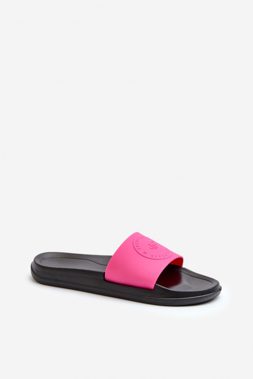 Pantuflas de Mujer 4FMM00FFLIF045-55S rosa-negro