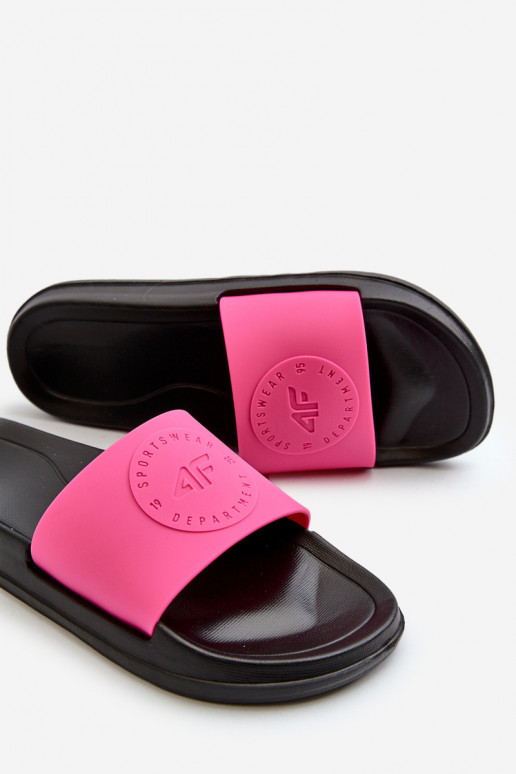 Pantuflas de Mujer 4FMM00FFLIF045-55S rosa-negro