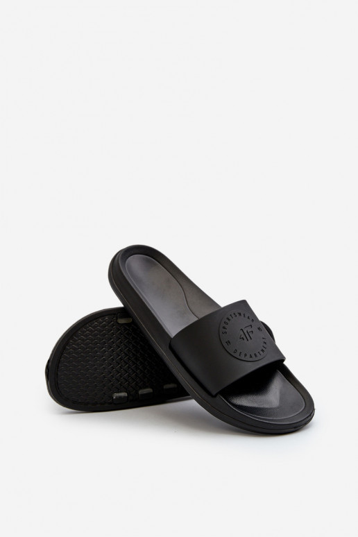 Pantuflas de Hombre 4FMM00FFLIM047A-20S color negro