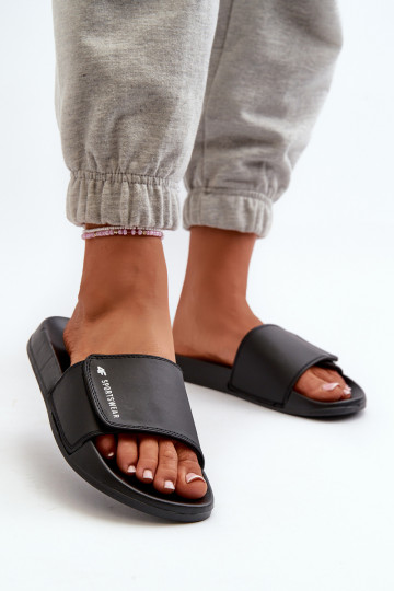 Pantuflas de mujer 4FMM00FFLIF031A-20S negro