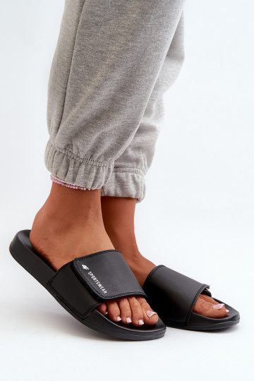 Pantuflas de mujer 4FMM00FFLIF031A-20S negro 2