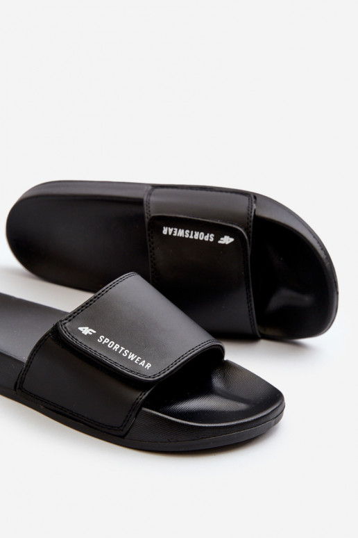 Pantuflas de mujer 4FMM00FFLIF031A-20S negro Pantuflas de mujer 4FMM00FFLIF031A-20S negro