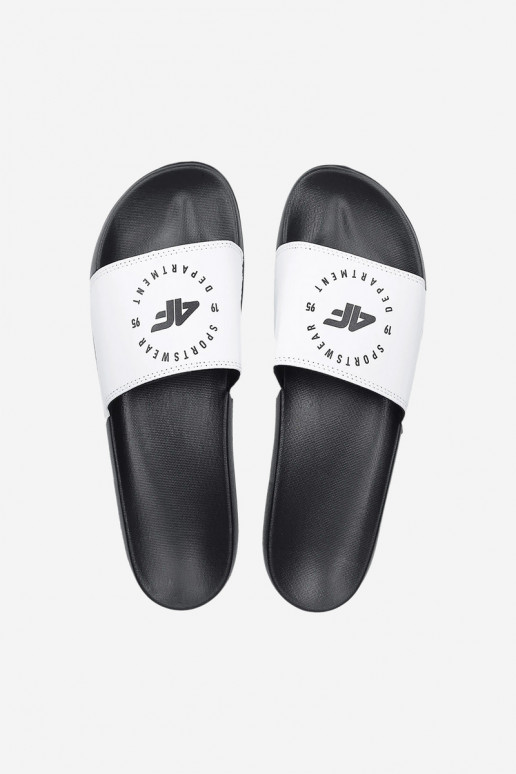 Pantuflas de Mujer 4FMM00FFLIF044A-10S Blanco-negro