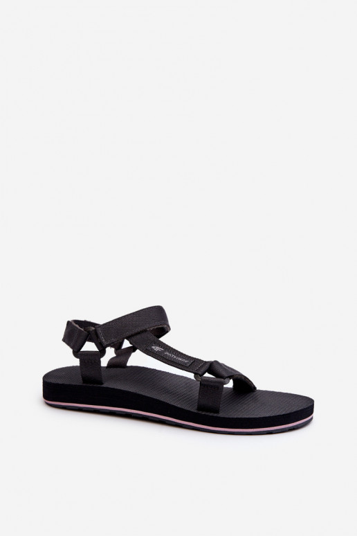 Sandalias de mujer estilo sport 4FRSS24FSANF054-23S color gris