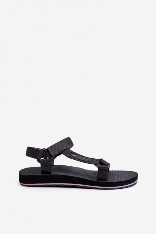 Sandalias de mujer estilo sport 4FRSS24FSANF054-23S color gris