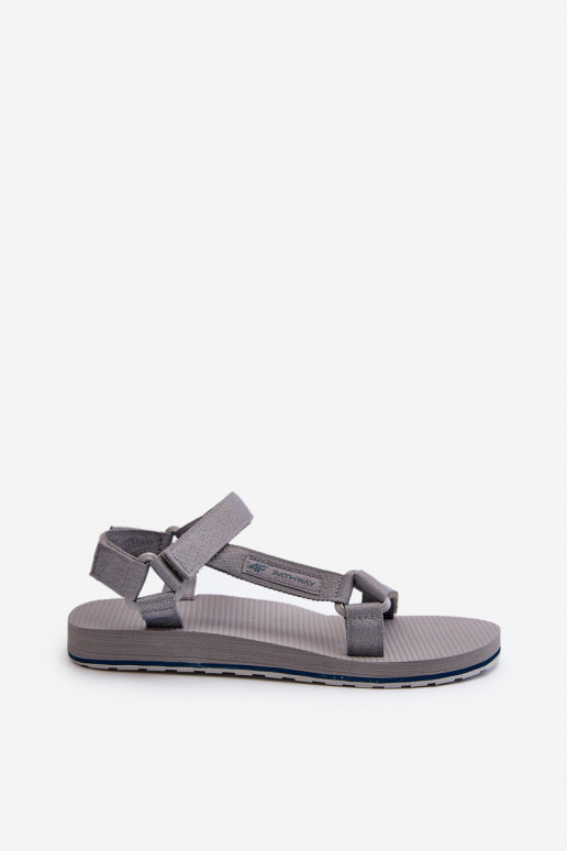 Sandalias de mujer estilo sport 4FRSS24FSANF054-20S color gris