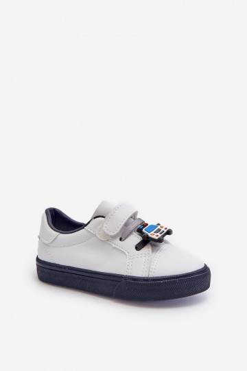 Zapatillas deportivas para niños Z Przypinku Color blanco-azul oscuro Pennyn