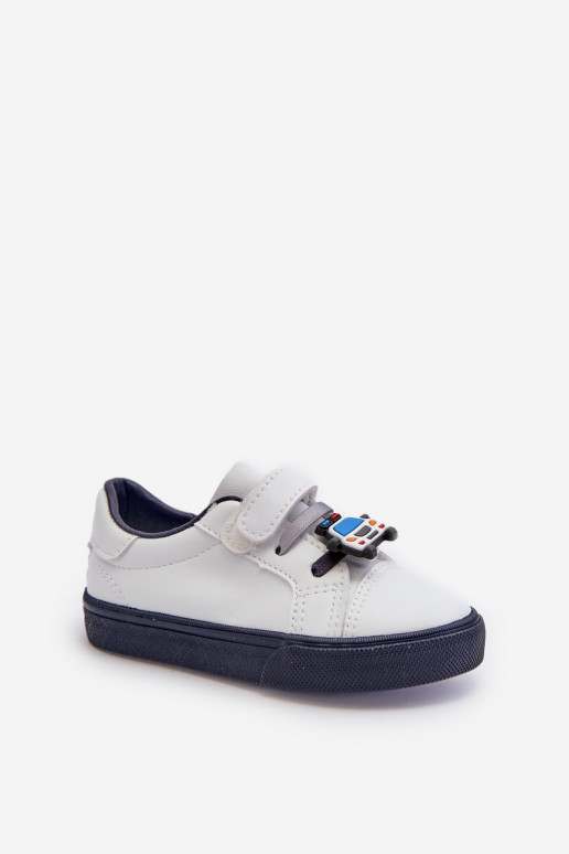 Zapatillas deportivas para niños Z Przypinku Color blanco-azul oscuro Pennyn