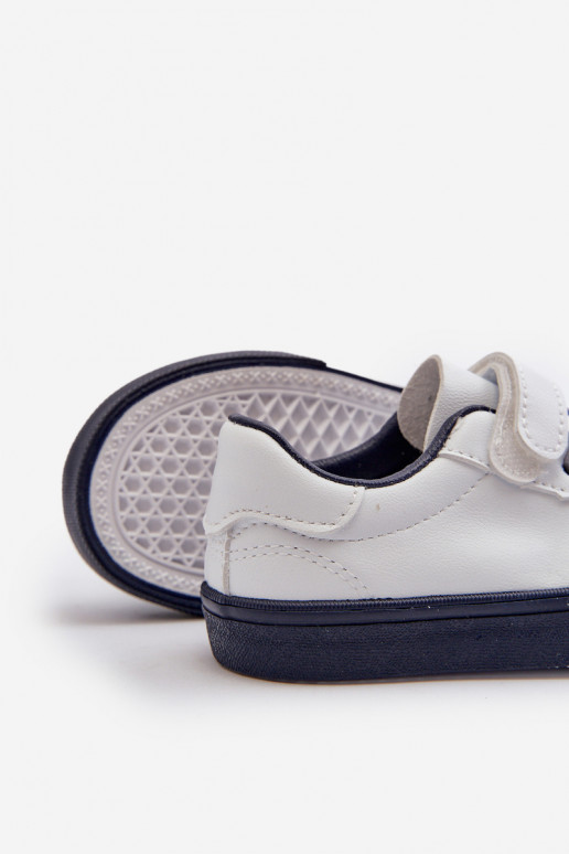 Zapatillas deportivas para niños Z Przypinku Color blanco-azul oscuro Pennyn