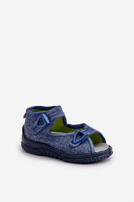 Sandalias chanclas infantil NEL 310-06 GOKIDS azul oscuro Sandalias chanclas infantil NEL 310-06 GOKIDS azul oscuro