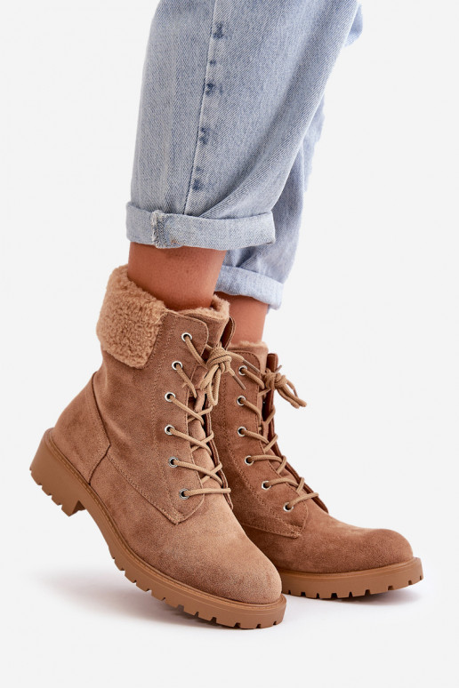 Botines de trabajo calentitos para mujer To the Castle color marrón Mivael Botines de trabajo calentitos para mujer To the Castle color marrón Mivael