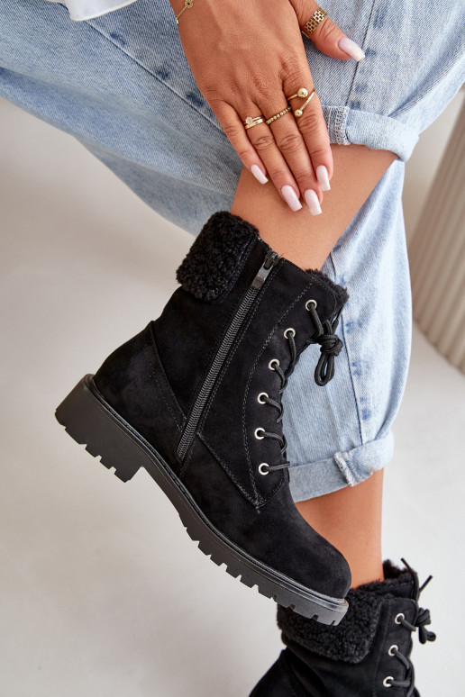 Botines de trabajo calentitos de mujer To the Castle en color negro Mivael Botines de trabajo calentitos de mujer To the Castle en color negro Mivael