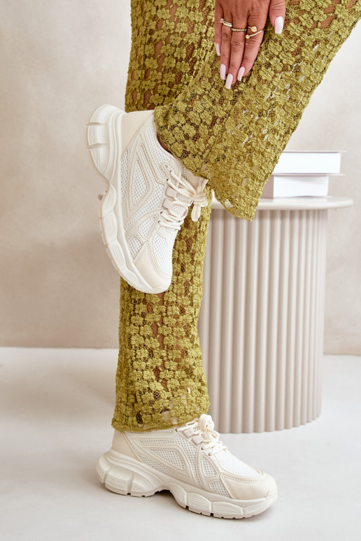 zapatillas Zapatillas modelo zapatos. Femenino beige Timoci