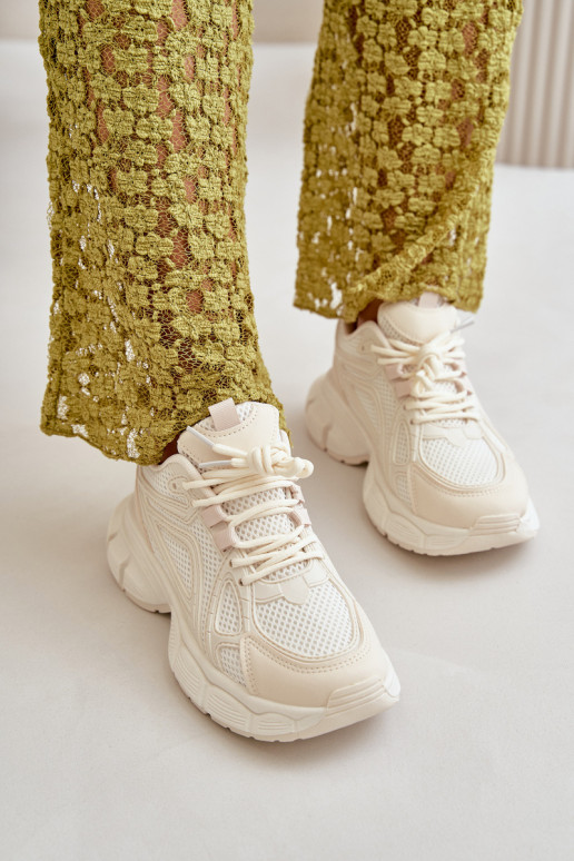 zapatillas Zapatillas modelo zapatos. Femenino beige Timoci