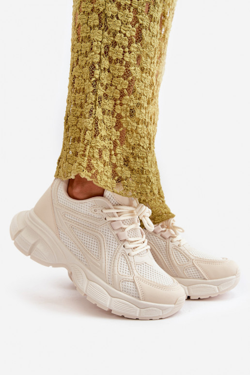 zapatillas Zapatillas modelo zapatos. Femenino beige Timoci