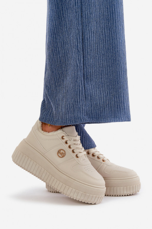 Zapatillas modelo zapatos. zapatillas Femenino calentamiento con suelas masivas de moda beige Verissha Zapatillas modelo zapatos. zapatillas Femenino calentamiento con suelas masivas de moda beige Verissha