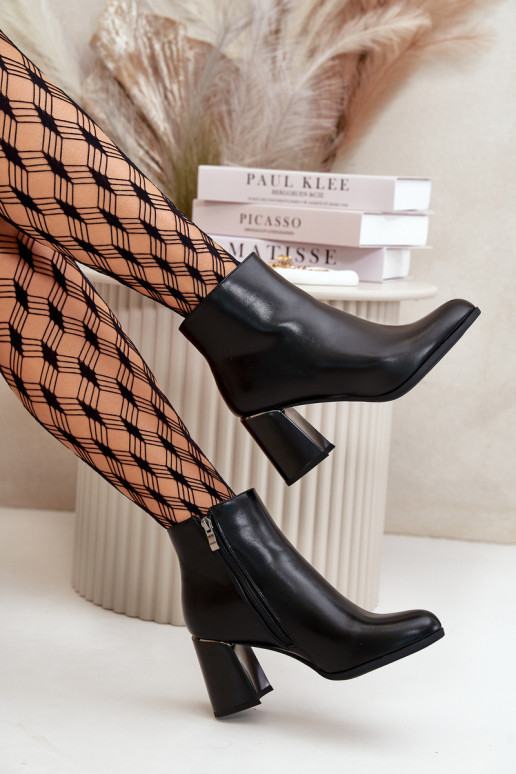 Suavemente Botas de mujer Z de gamuza ecológicau calentamiento de color negro Milisea Suavemente Botas de mujer Z de gamuza ecológicau calentamiento de color negro Milisea