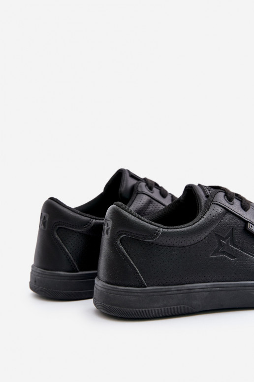 Zapatos casuales de hombre de cuero ecológico Big Star OO174021 Hi-Poly System de color negro Zapatos casuales de hombre de cuero ecológico Big Star OO174021 Hi-Poly System de color negro