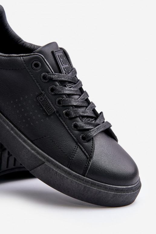 zapatos casuales Zapatillas modelo zapatos. para los hombres de cuero ecológico Big Star OO174117 de color negro zapatos casuales Zapatillas modelo zapatos. para los hombres de cuero ecológico Big Star OO174117 de color negro