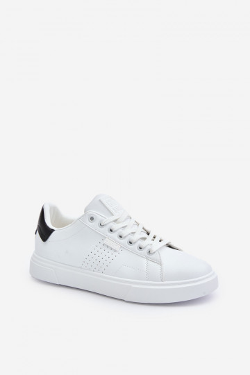 zapatos casuales Zapatillas modelo zapatos. para los hombres de cuero ecológico Big Star OO174115 el color blanco