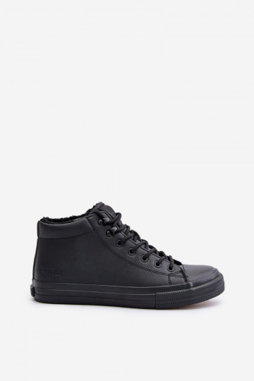 calentamiento Zapatos casuales de hombre de cuero ecológico Big Star OO174607 de color negro 2