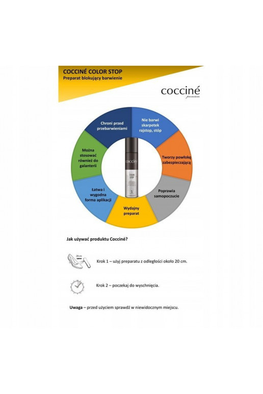 Coccine Spray protector del color del calzado