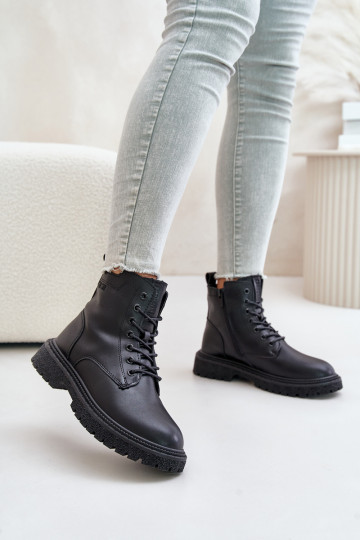 calentamiento botines de trabajo Femenino OO274A126 de color negro