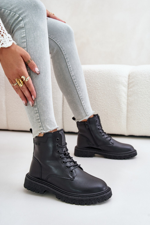 calentamiento botines de trabajo Femenino OO274A126 de color negro calentamiento botines de trabajo Femenino OO274A126 de color negro