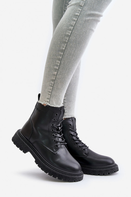 calentamiento botines de trabajo Femenino OO274A126 de color negro calentamiento botines de trabajo Femenino OO274A126 de color negro