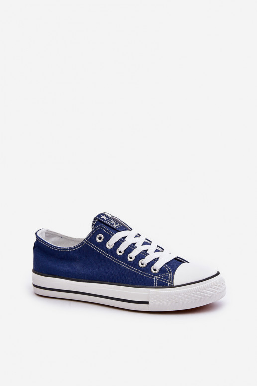 Zapatos de ocio de mujer modelo clásico en color azul oscuro Ecoma