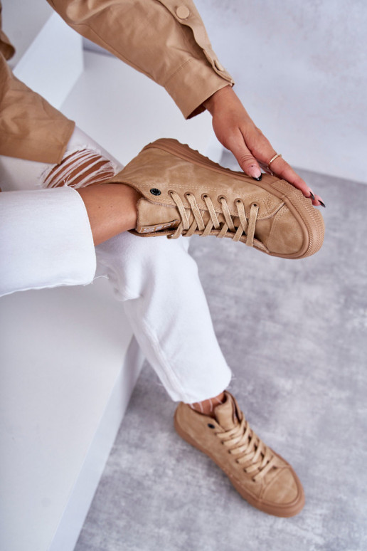 Zapatos de ocio Big Star Alto calentamiento color marrón GG274072