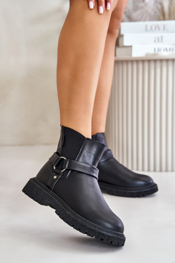 botas cálidas con estilo Big Star OO274A128 color negro 2