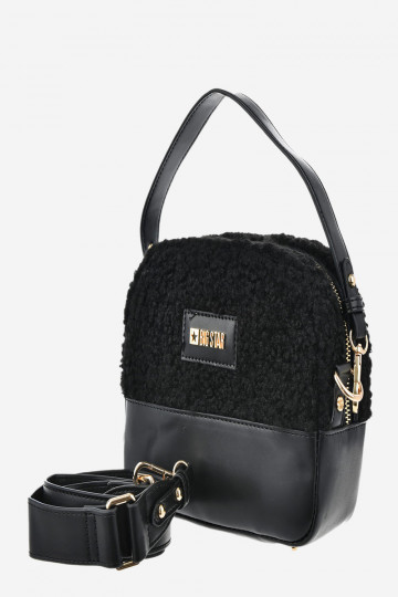 Un pequeño bolso de mujer Big Star OO574130 negro 2
