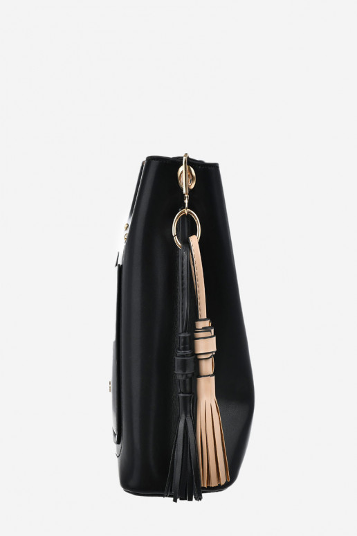 un bolso pequeño de cuero ecológico Big Star OO574139 negro