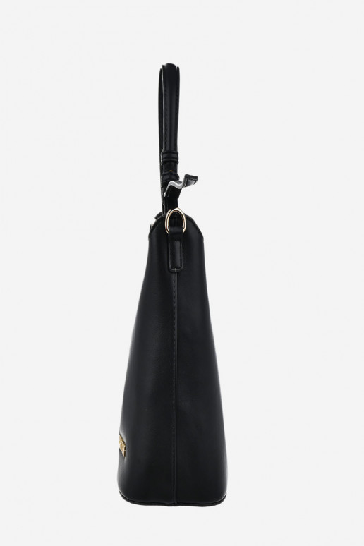 Femenino un bolso pequeño de cuero ecológico Big Star OO574133 negro