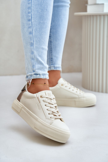 Zapatos de ocio calentados con plataforma Big Star OO274A454 color beige 2