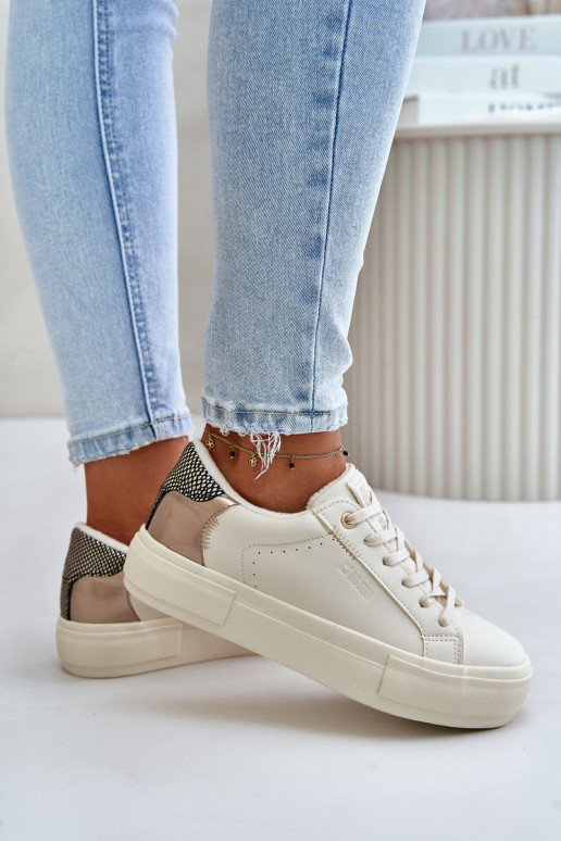 calentamiento Zapatos de ocio con una plataforma Big Star OO274A454 beige