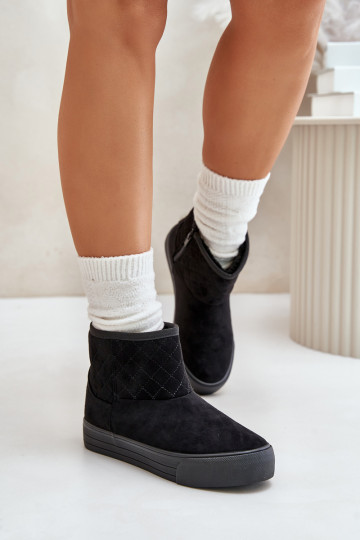 Botas Botas de nieve Al castillo calentamiento con pelo dentro Big Star OO274A522 de color negro 2