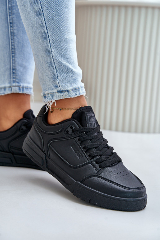 Zapatillas modelo zapatos. Femenino Big Star OO274A551 Hi-Poly System de color negro