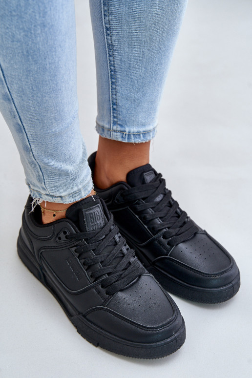 Zapatillas modelo zapatos. Femenino Big Star OO274A551 Hi-Poly System de color negro