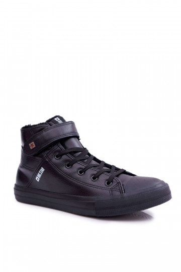 Zapatos casuales de hombre Big Star calentamiento de color negro Y174020FEN