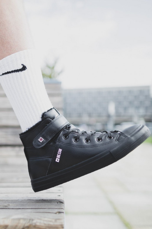 Zapatos casuales de hombre Big Star calentamiento de color negro Y174020FEN Zapatos casuales de hombre Big Star calentamiento de color negro Y174020FEN