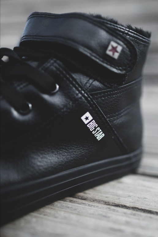 Zapatos casuales de hombre Big Star calentamiento de color negro Y174020FEN Zapatos casuales de hombre Big Star calentamiento de color negro Y174020FEN