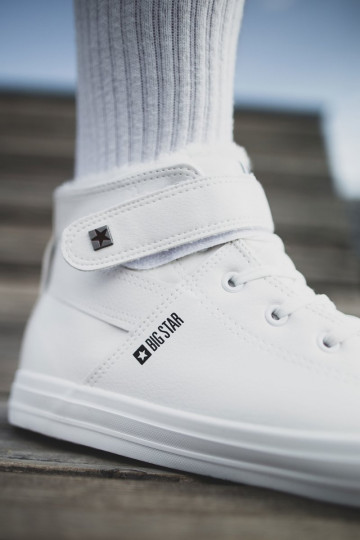 Zapatos casuales de hombre Big Star calentamiento el color blanco Y174024FEN 2