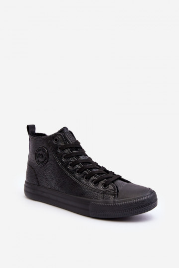 Calzado casual aislante para hombre con cremallera en negro Big Star MM174012