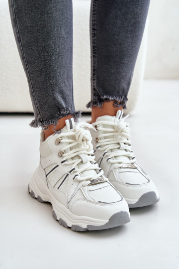 calentamiento Zapatillas modelo zapatos. Femenino Big Star OO274A161 el color blanco